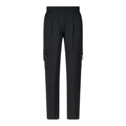 Luisa Cerano Softshell Hose in Tapered-Fit Schwarz Hose