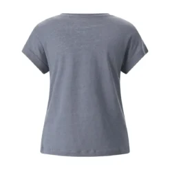 Luisa Cerano T-Shirt aus Leinen blau T-Shirt