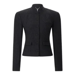 Magda Butrym Blazer aus Wolle & Seide schwarz Blazer