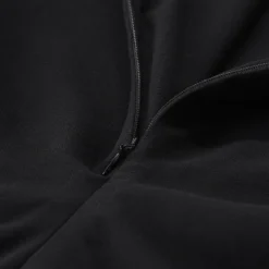 Magda Butrym Maxikleid aus Wolle schwarz Maxikleid