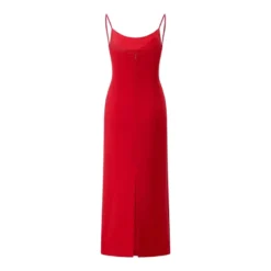 Magda Butrym Midikleid aus Woll-Mix rot Minikleid