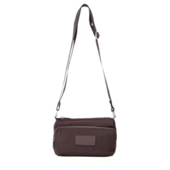 Maison Margiela Umhängetasche mit Logo Lila Crossbody Bag