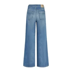 Marc Aurel Authentischer Blue Denim und ein weit geschnittene blau Wide Leg Jeans