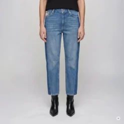 Marc Aurel Diese Barrel-Fit Jeans aus stabilem, authentischem blau Barrel-Jeans