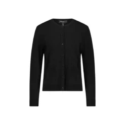 Marc Cain Strickjacke aus Viskose-Mix Schwarz