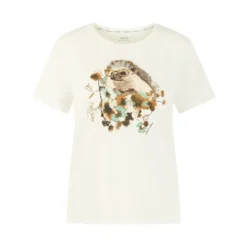 Marc Cain T-Shirt mit Print weiß T-Shirt