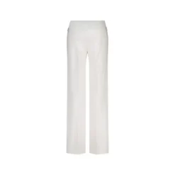 Marc Cain Weite Hose aus Jersey Weiß Hose