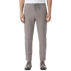 Marco Pescarolo Stoffhose Caracciolo braun Stoffhose