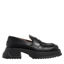Marni Moccasin Shoe Black Loafer