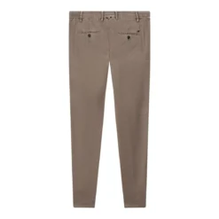 Mason's Slim-Fit Hose aus Leinenmix braun Stoffhose