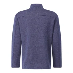Maurizio Baldassari Overshirt aus Wolle blau Hemd