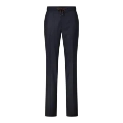 Maurizio Baldassari Stoffhose aus Schurwolle Navy Hose
