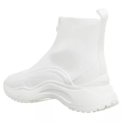 MICHAEL Michael Kors Dara Zip Bootie Optic White High-Top-Sneaker