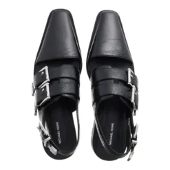 MICHAEL Michael Kors Darrington Sling Loafer Black Sandalen