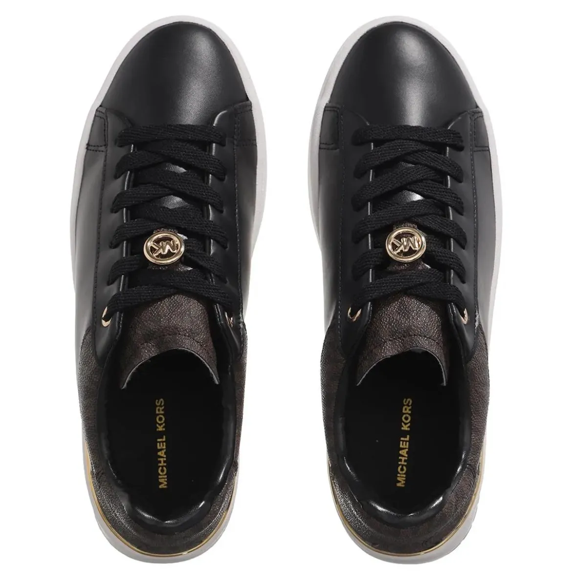 MICHAEL Michael Kors Dottie Lace Up Brown/Blk Low-Top-Sneaker