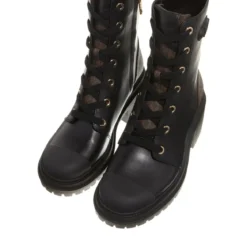 MICHAEL Michael Kors Hanley Bootie Black Brown Stiefel