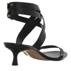MICHAEL Michael Kors Irene Kitten Sandal Black Sandaletten mit Absatz