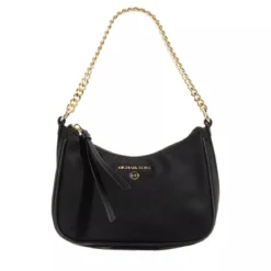 MICHAEL Michael Kors Jet Set Charm Small Chain Pouchette Black Pochette