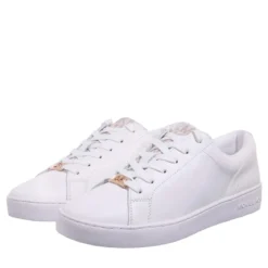 MICHAEL Michael Kors Keaton Lace Up Vanilla Low-Top-Sneaker