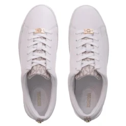MICHAEL Michael Kors Keaton Lace Up Vanilla Low-Top-Sneaker