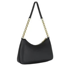 MICHAEL Michael Kors Md Chain Pouchette Black Schultertasche