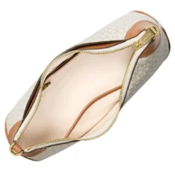 MICHAEL Michael Kors Md Conv Pouchette Xbody Vanilla/acrn Schultertasche