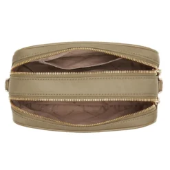 MICHAEL Michael Kors Md Dblzp Chn Camera Xbody Safari Green Camera Bag
