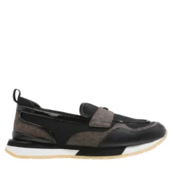 MICHAEL Michael Kors Nova Loafer Blk/brown Flache Schuhe