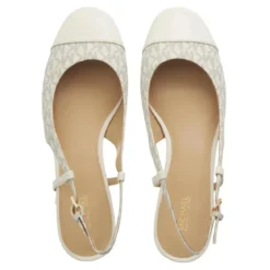 MICHAEL Michael Kors Perla Flex Sling Flat Vanilla Sandalen