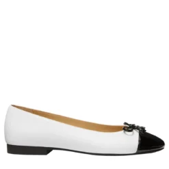 MICHAEL Michael Kors Piper Flex Ballet Optic White Flache Schuhe
