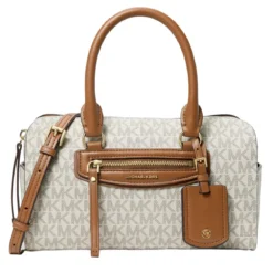 MICHAEL Michael Kors Xs Duffle Xbody Vanilla/acrn Bowling Bag