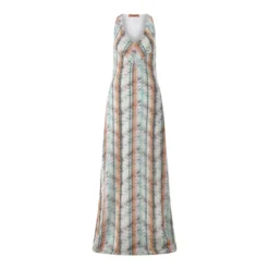 Missoni Maxikleid mit Muster mehrfarbig Maxikleid