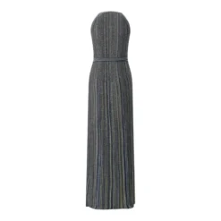 Missoni Maxikleid mit Pailletten grün Maxikleid
