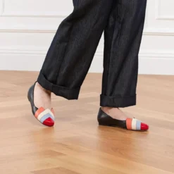 Missoni M01 Panarea Nappa Multi Black Ballerinas