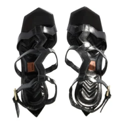 Missoni M09 Ponza Mirror Black Riemchensandalen