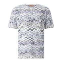 Missoni T-Shirt mit Muster mehrfarbig T-Shirt