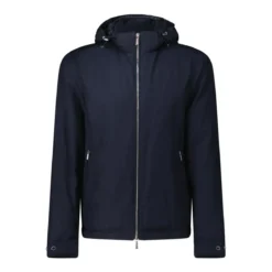 Moorer Anorak Albini mit Daunenfüllung Dunkelblau Übergangsjacke