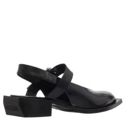 Moschino Big Buckles Nero Mary Janes