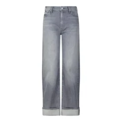 Mother Jeans The Dodger Skimp Cuff Grau Jeans