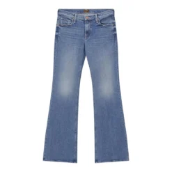 Mother Jeans The Jinx Heel blau Bootcut-Jeans