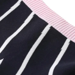 MSGM Minirock mit Streifendesign dunkelblau Minirock