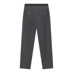 MSGM Straight-Fit Hose aus Woll-Mix grau Stoffhose