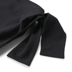 MSGM Tailliertes Minikleid schwarz Minikleid