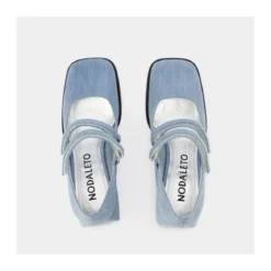 Nodaleto Bulla Bacara Pumps - Blue - Leather Blue Pumps