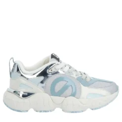 No Name Krazee Runner W Silver/silver/sky Low-Top-Sneaker