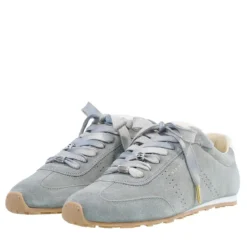 Nubikk Billy Lou Blue Suede Low-Top-Sneaker
