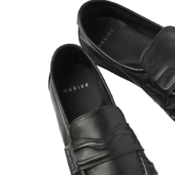 Nubikk Riley Mio Black Leather Loafer