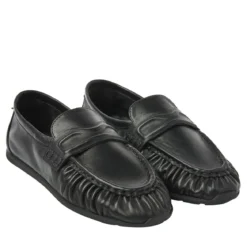 Nubikk Riley Mio Black Leather Loafer