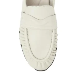 Nubikk Riley Mio Off White Leather Loafer