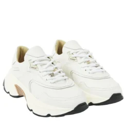 Nubikk Ross Zay (L) Off White Leather Low-Top-Sneaker